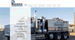 Desktop Screenshot of premierunderground.com